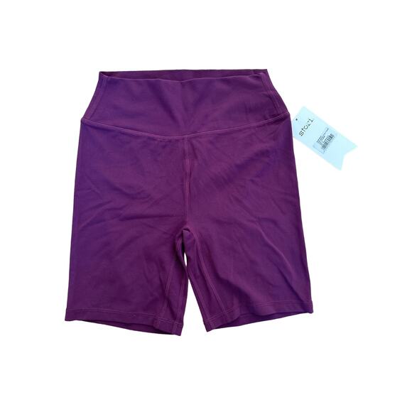 Stori - Perseverance Fitted 7" Bike Shorts in Mulberry Purple - Picture 1 of 3